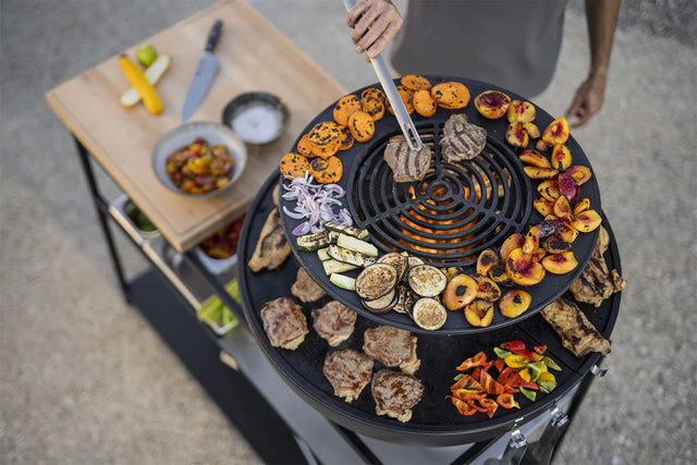 Grille en fonte surélevée pour Bowl