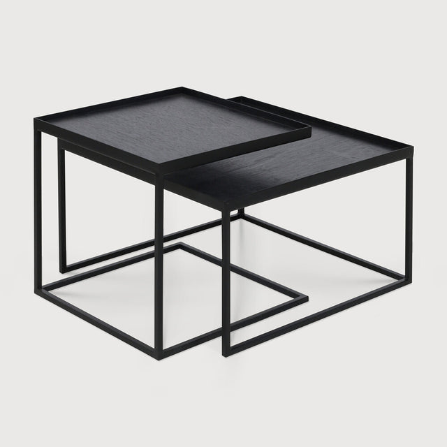 Set de Structure carrée pour Table Basse à Plateaux