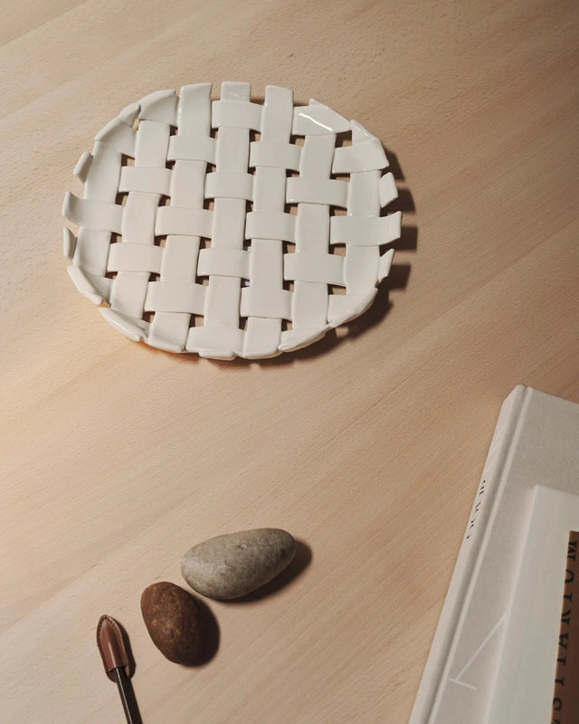 Plat de présentation Plait en Céramique
