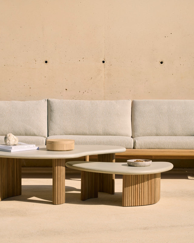 Table basse de jardin Boomerang
