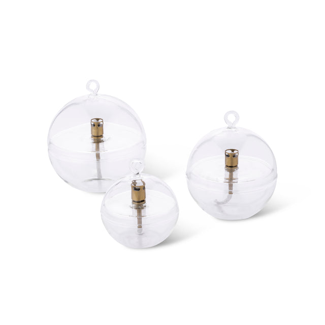 Lampe à huile avec couvercle