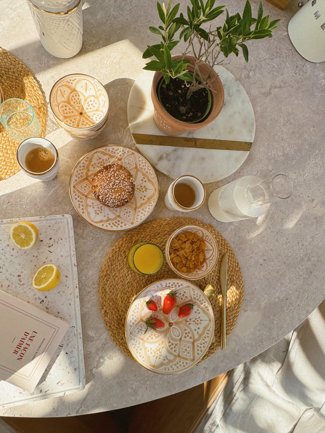 Set de 2 bols Beige