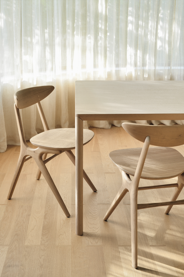 Chaise Eye en Tissu