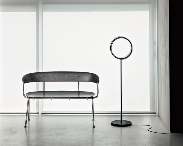 Banc à dossier Officina