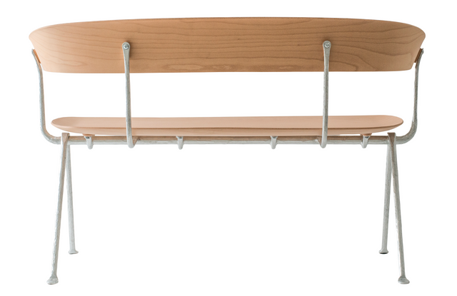 Banc à dossier Officina