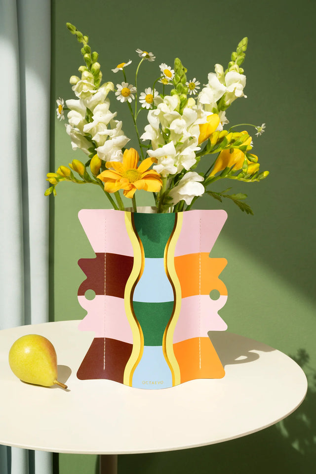 Vase en Papier Gizeh