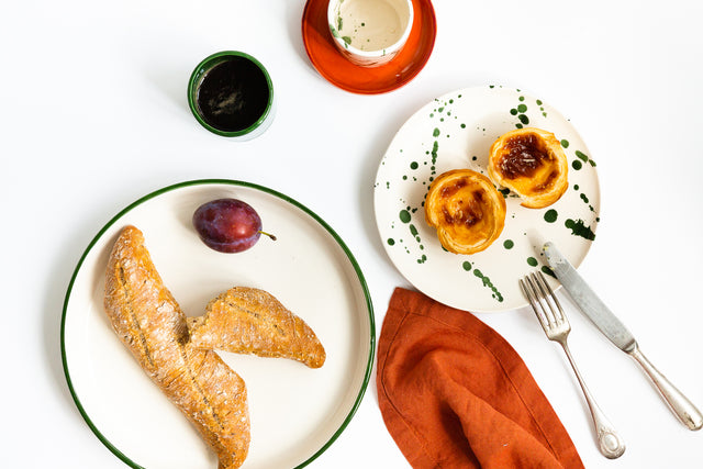 Assiette Crazy Quarter