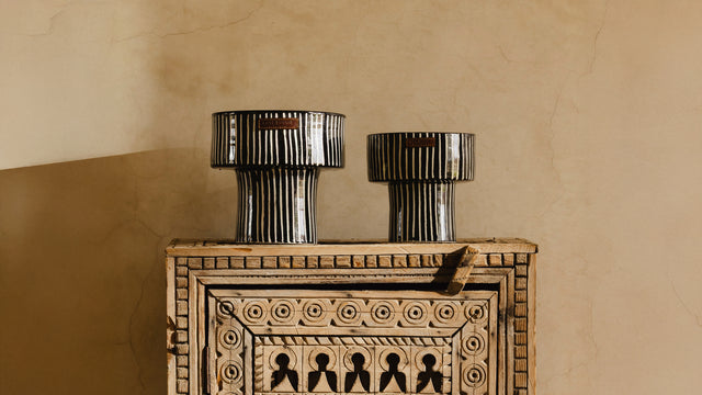 Bougie Coupe Zébré
