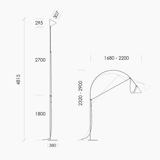Lampadaire Ayno