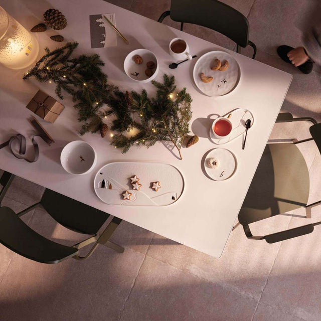 Assiette Jour de Neige