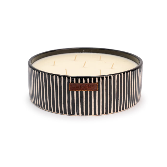 Bougie Plate Zébré