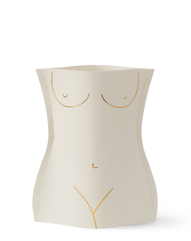 Petit Vase en Papier