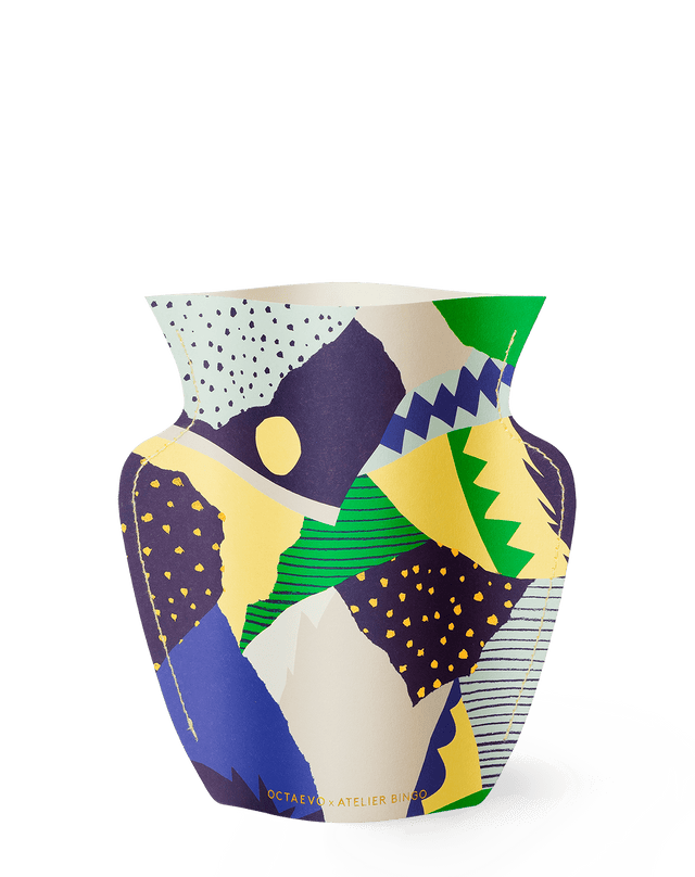 Petit Vase en Papier
