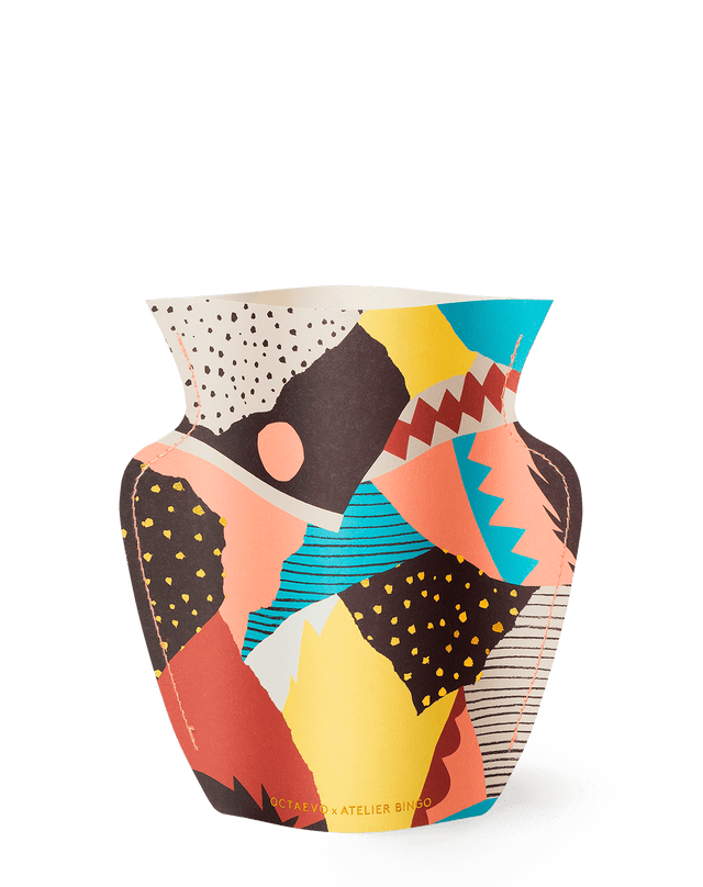 Petit Vase en Papier