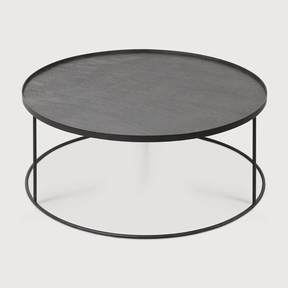Structure ronde / ovale pour Table Basse à Plateaux
