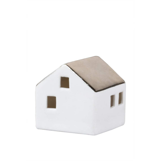 Mini maison en porcelaine