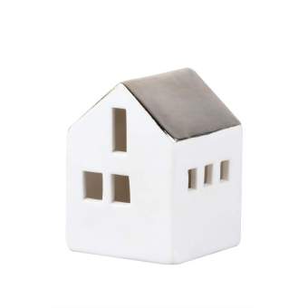 Mini maison en porcelaine