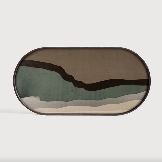 Plateau oval 71x36cm