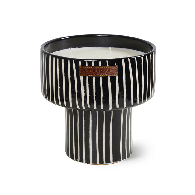 Bougie Coupe Zébré