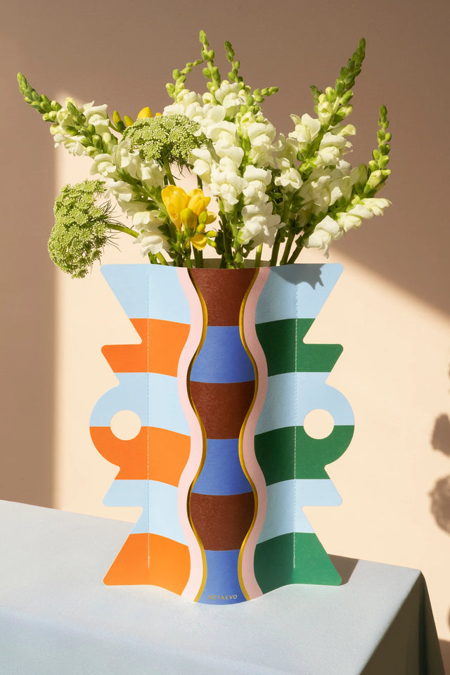 Vase en Papier Gizeh