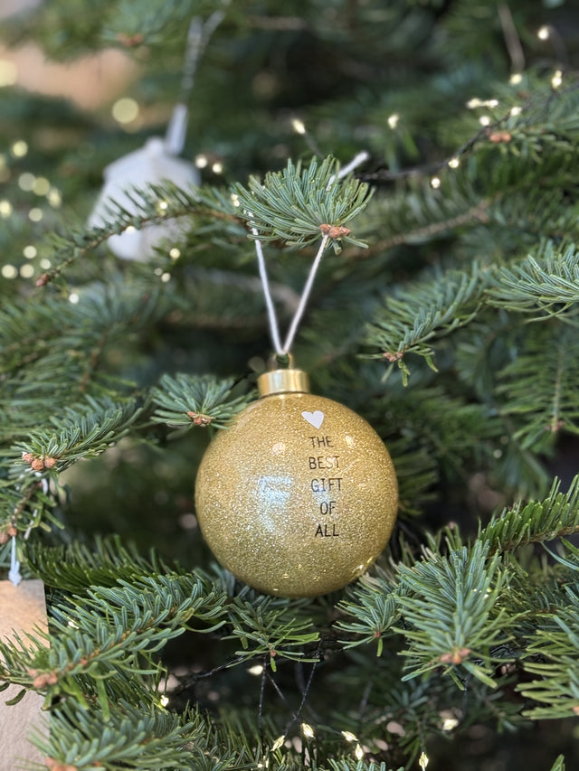 Boule de Noël Dorée