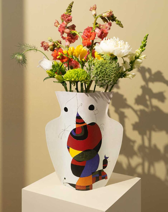 Vase en Papier Miró