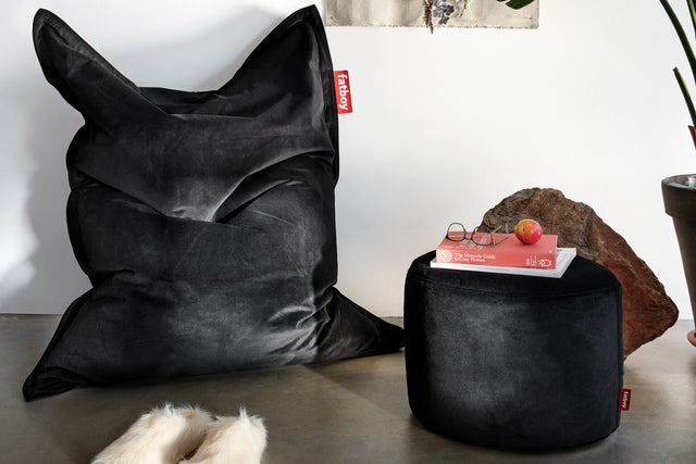Pouf Point Velvet