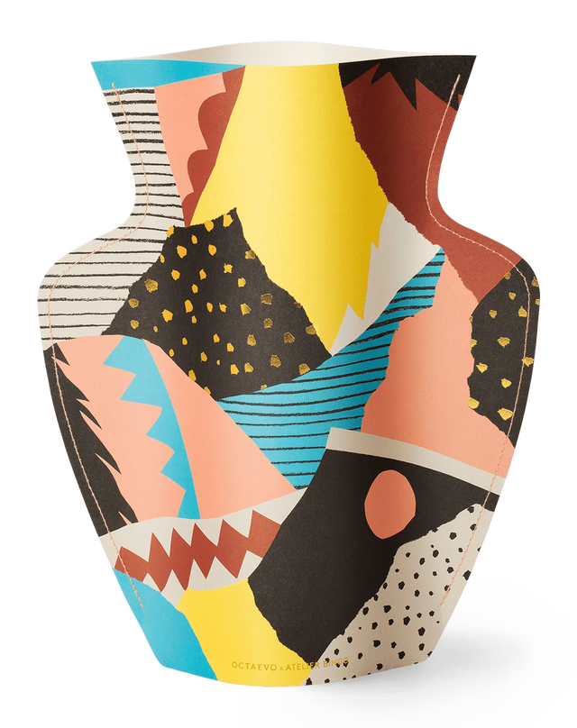 Grand Vase en Papier