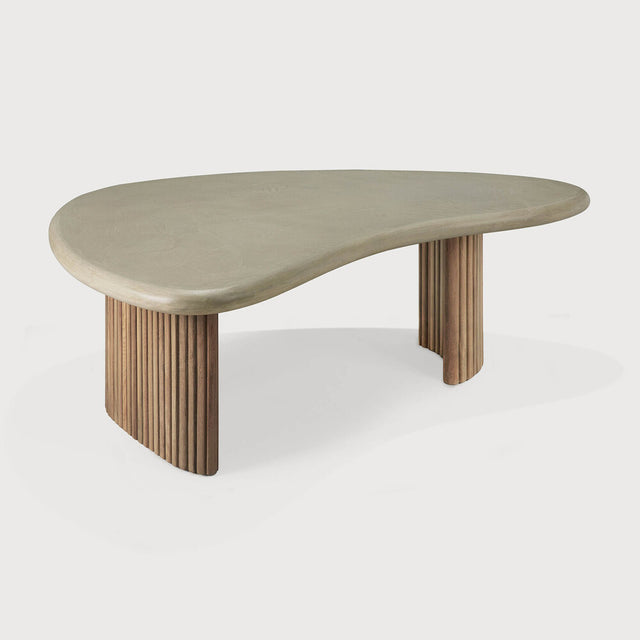 Table basse de jardin Boomerang