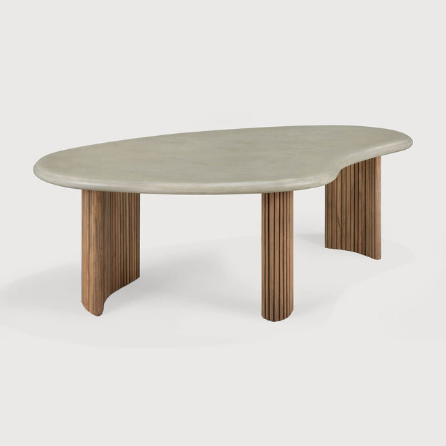 Table basse de jardin Boomerang